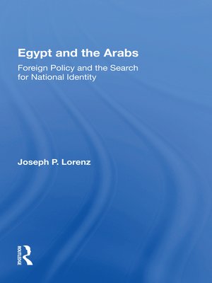 cover image of Egypt and the Arabs